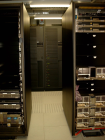 17. Two Frames with p655 Nodes (IBM Disksubsystems in the back)